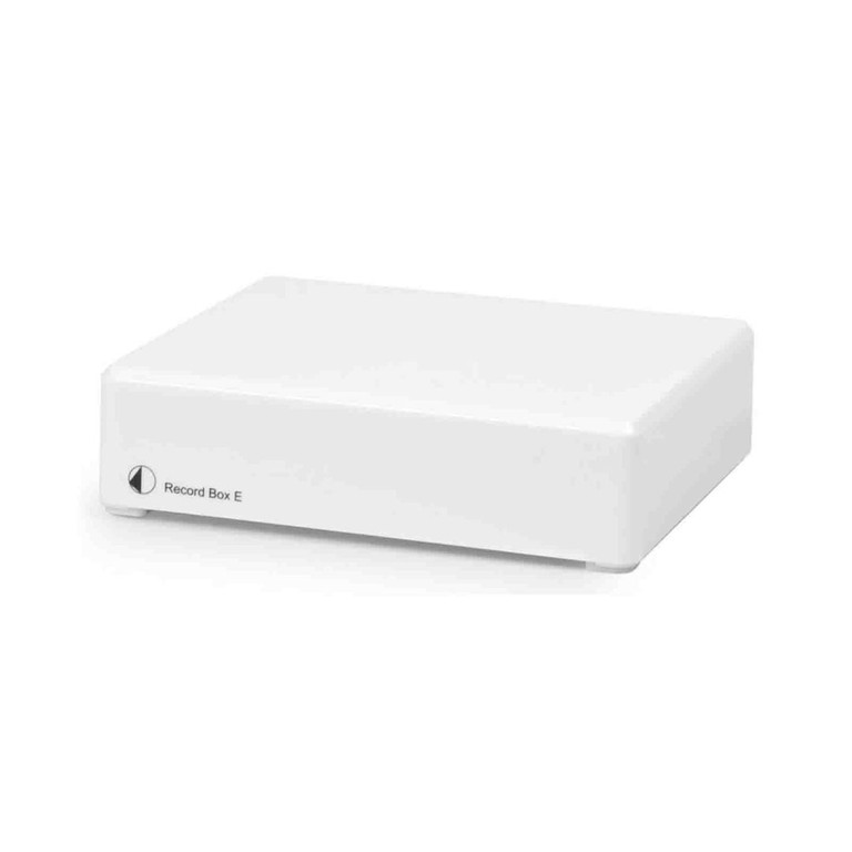 Pro-Ject Audio Record box E MM-MC USB PHONO RIAA PREAMPLIFIER White - Pro-Ject Audio