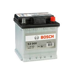 Μπαταρία Αυτοκινήτου 40Ah Δεξιά Bosch 340Α (ΕΝ) S3000