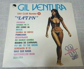 Gil Ventura – "Latin" Sax Club Nr 8  LP Greece 1977'
