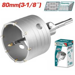 Διαμαντοκορώνα Μπετού TOTAL SDS - PLUS 80mm ( TAC430801 )