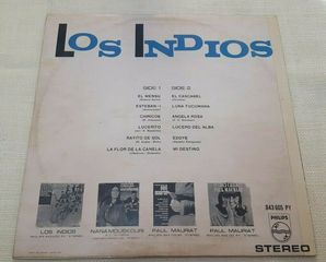 Los Indios ‎– Con Mucho Gusto  LP Greece-thumb-1