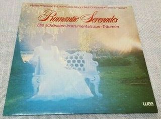 Various –Romantic Serenades  LP Germany 1981'