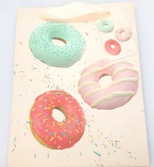 Χάρτινη σακούλα δώρου 23x18x10cm "DONUTS" - DV465469