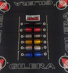 Αντιβαρα Τιμονιού για Πολλα Μοντέλα Gilera Runner/Nexus 50-125-180-200-250-300-500cc με Logo Σε Πολλά Χρώματα μαζί με βίδες και αποστάτες καινούργια (210gr Σετ)