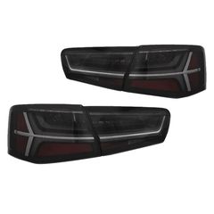 Πισινά Φανάρια Set Για Audi A6 C7 11-15 Led Bar Dynamic Φυμέ Eagle Eyes