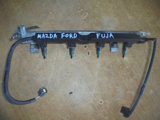 MAZDA 2'-FORD  FIESTA-FUSION- '04'-12' - Μπεκιέρα-Φλογέρα  - FUJA -1250cc