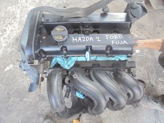 MAZDA 2'-FORD  FIESTA-FUSION- '04'-12' - Κινητήρες - Μοτέρ - ΚΩΔ  FUJA -1250cc