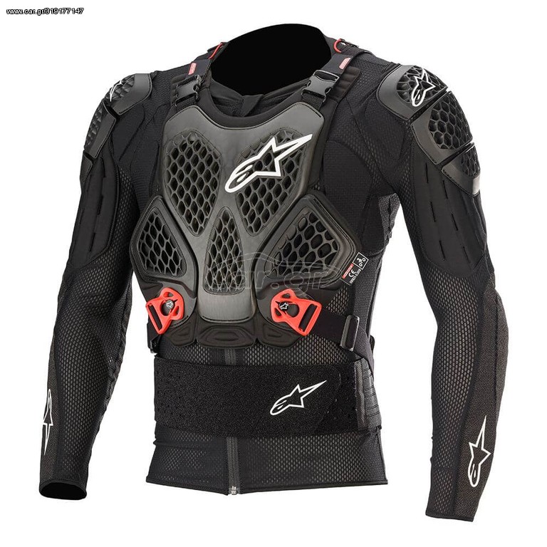 ΠΡΟΣΤΑΤΕΥΤΙΚΟ JACKET ALPINESTARS BIONIC TECH V2-ΜΑΥΡΟ/ΚΟΚΚΙΝΟ