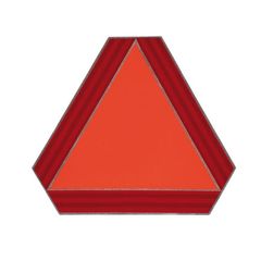 Αυτοκόλλητη Πινακίδα Τρίγωνο Βραδυπορείας 30 x 30cm Π.Α 412 1 Τεμάχιο
