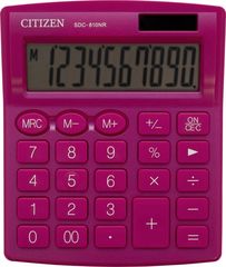 Αριθμομηχανή Citizen SDC-810NR-PK 10 Ψηφίων σε Ροζ Χρώμα
