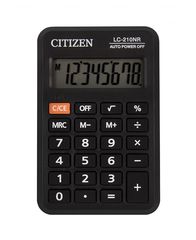 Αριθμομηχανή Citizen LC-210NR 8 Ψηφίων σε Μαύρο Χρώμα