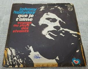 Johnny Hallyday – Que Je T'Aime 7' Germany 1969'
