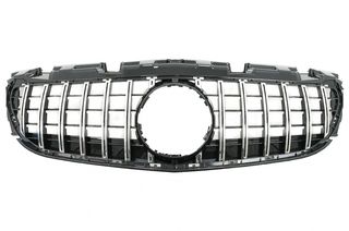 Front Grille suitable for Mercedes SLC-Class R172 Facelift (2016-2019) GT-R Panamericana Design Black/Chrome