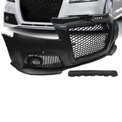 Μπροστινός Προφυλακτήρας Για Audi A3 8P 08-12 Facelift RS3 Look Με Μαύρη Μάσκα Made in Taiwan