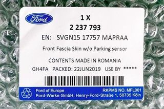 Προφυλακτήρας μπροστινός γνήσιος Ford Ecosport '17-> στα 360 ευρώ (αρχική τιμή 433 ευρώ).