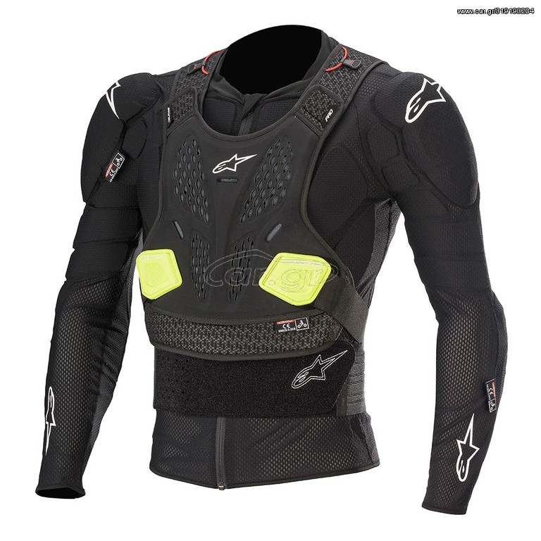 ΠΡΟΣΤΑΤΕΥΤΙΚΟ JACKET ALPINESTARS BIONIC PRO V2-BLACK/YELLOW FLUO