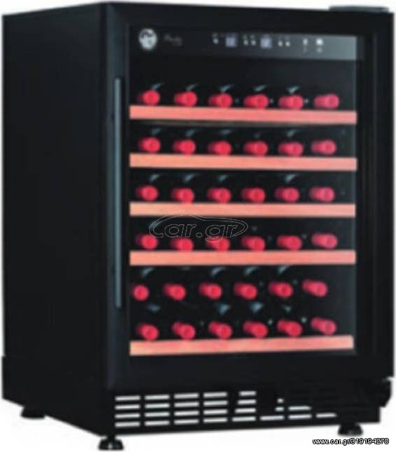 Βιτρίνα ψυγείο κρασιών Διαστάσεις 59x59x84 για 48 φιάλες