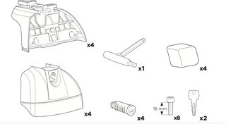 Thule Rapid System 753 - Βασεις για Thule σχαρες