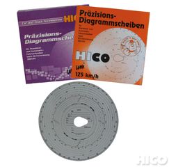 Δίσκοι Ταχογράφου HICO 125 kmh EEC - 100 τμχ