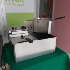Φριτέζα ηλεκτρική τριφασική, διπλή, 8+8 lt., REDFOX FE77T, επαγγελματική. Ποιότητα & Τιμή Stockinox-thumb-8