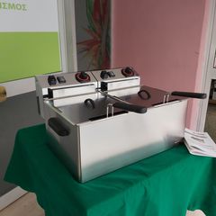 Φριτέζα ηλεκτρική τριφασική, διπλή, 8+8 lt., REDFOX FE77T, επαγγελματική. Ποιότητα & Τιμή Stockinox-thumb-16