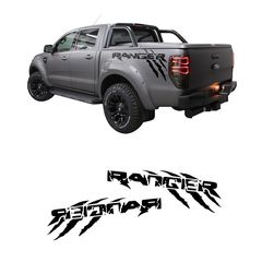 Ford Ranger (T7) 2016-2019 Αυτοκόλλητο Πίσω Πλαϊνό [Logo Ranger Claws]