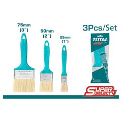 TOTAL ΣΕΤ ΠΙΝΕΛΑ ΒΑΦΗΣ 3ΤΕΜ SUPER SELECT (THT8450301)