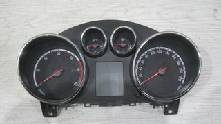 Πίνακας οργάνων (καντράν) από Opel Meriva B 2010 - 2017, Opel Astra J '11-'17, Zafira C '13-'17, 1.3-1.7lt diesel A13DTC,
