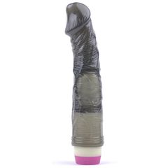 Clear Black Flexible Basic Realistic Vibrator