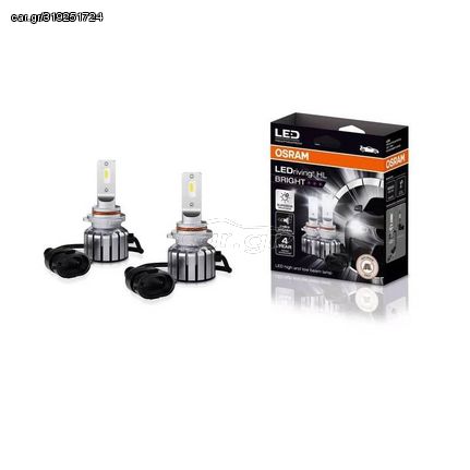 Λάμπες Led HB3/H10/HIR1 Osram 12volt 19watt LEDriving HL Bright ≙  6000k 9005DWBRT-2HFB 2 Τεμάχια