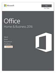 Microsoft Office Home and Business 2016 για MAC 1 User Ηλεκτρονική Άδεια