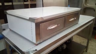 Συρταριέρα διπλή inox 85 x 50 x 22 εκ Καινούριο - Κατασκευή μας! ΣΤΟΚ. Ποιότητα & Τιμή Stockinox