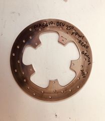PIAGGIO BENERLY 250 GENUINE REAR+FRONT ΔΙΣΚΟΠΛΑΚΑ