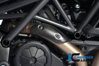 ΠΡΟΣΤΑΤΕΥΤΙΚΟ ΛΑΙΜΟΥ ΕΞΑΤΜΙΣΗΣ ILBERGER CARBON DUCATI DIAVEL '11-'18