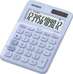 Casio MS-20UC-LB Desktop Calculator, light blue