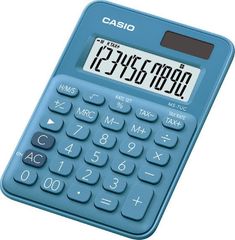 Casio MS-7UC-BU Desktop Calculator, blue
