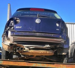 VW.  GOLF 5.  ΟΥΡΑΝΟΣ ΜΕ ΦΤΕΡΑ ΠΙΣΩ 