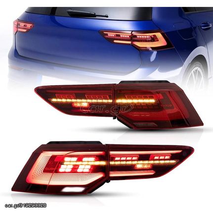 Πισινά Φανάρια Set Για Vw Golf VIII (8) 19+ iQ Light Led Bar Dynamic