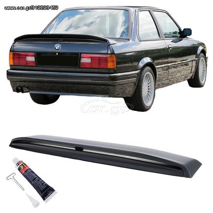 Αεροτομή Πορτ Παγκάζ Για Bmw 3 E30 82-94 M-Tech 2 Look Διπλή Από Abs Πλαστικό