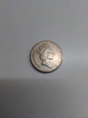 Five pence 1990 ELISABETH II