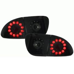 Πισινά Φανάρια Set Για Seat Leon 1M 99-05 Led Μαύρα/Φιμέ LH Group