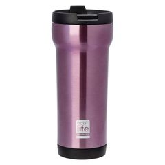 Ecolife Ποτήρι Thermos Μωβ 420ml