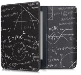kwmobile KW Θήκη e-Reader για Kobo Nia - Math & Physics Formulas White / Black (200-109-051)