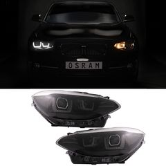 ΦΑΝΑΡΙΑ ΕΜΠΡΟΣ Osram LEDriving Full LED Headlights BMW 1 Series F20 F21 (06.2011-03.2015) Chrome