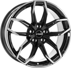 RIAL LUCCA 6.5x17" Gloss Black / Polished 