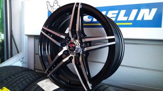 ΖΑΝΤΕΣ ΑΛΟΥΜΙΝΙΟΥ DCENTI STW567 8X100/114.3 Black Diamont ΜΟΝΟ 399ΕΥΡΩ