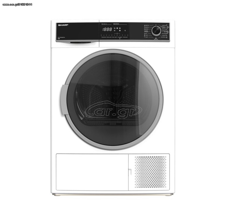 Στεγνωτήριο ρούχων, KD-HHH8S8GW3, Sharp