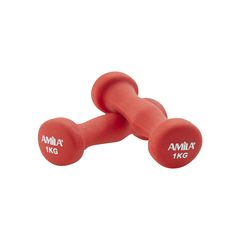 Amila Adult 1 kg Soft Hand Grip Set Weights Κόκκινο 44448 (Amila)