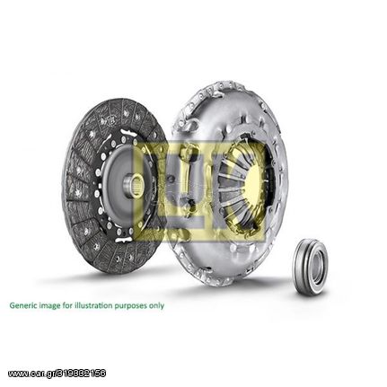 87.65 EYR  ΣΕΤ ΣΥΜΠΛΕΚΤΗ LUK 618308700 HYUNDAIi10 (PA) 1.1 (G4HG)01/08->12/13. Raptis Parts