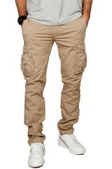 Scinn cargo παντελόνι regular tapered Pilot 122 safari Ανδρικό - 122-98p-sp165-bei